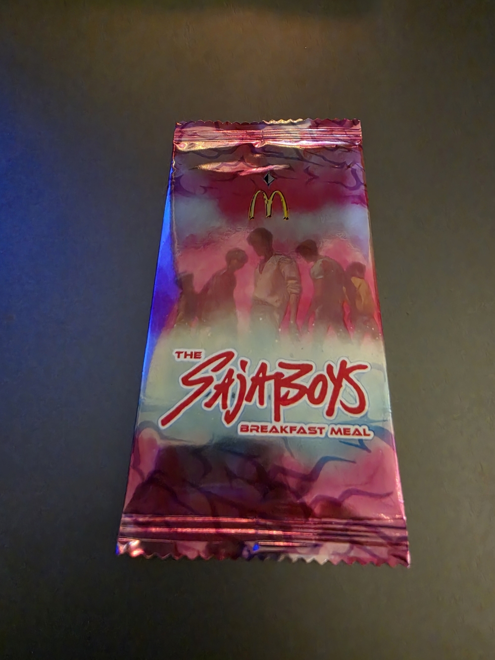 Unopened Saja Boys Collectable Card - McDs  Collectable